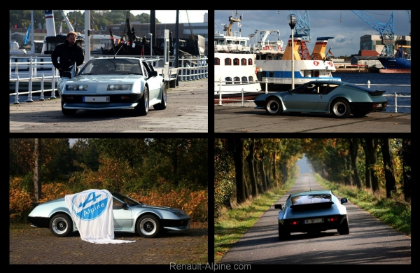 Meine Alpine, meine Diva, meine A310, mein Auto ... und ich ;)